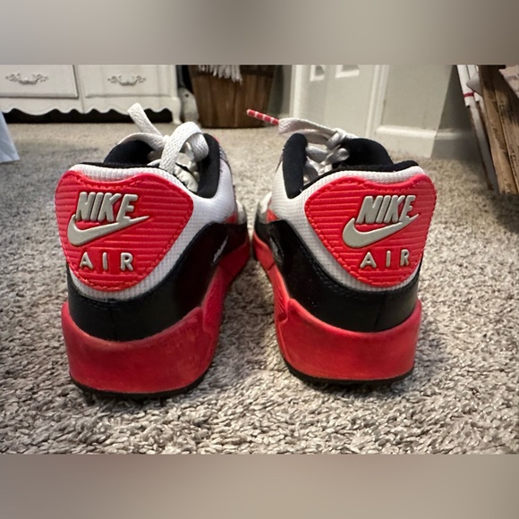 Nike Air Max 90 red silver black - Picture 2 of 4
